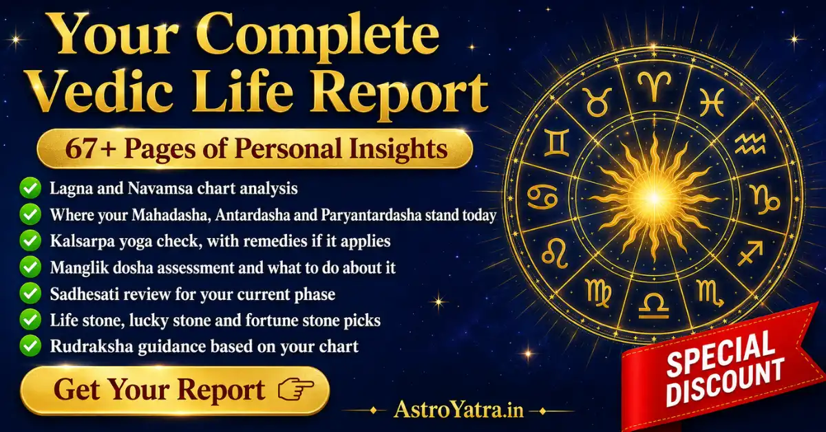 Your Complete Vedic Life Report - Sample